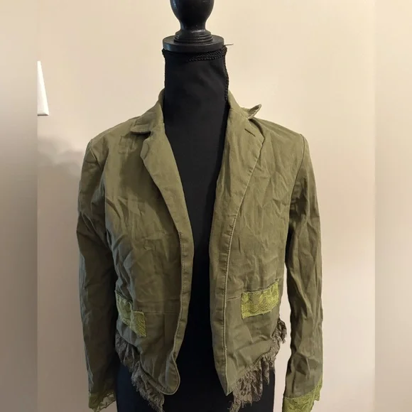 Princess Vera Wang Olive Green Blazer - Picture 1 of 7